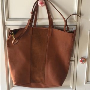 Madewell x Sezane tote collaboration.